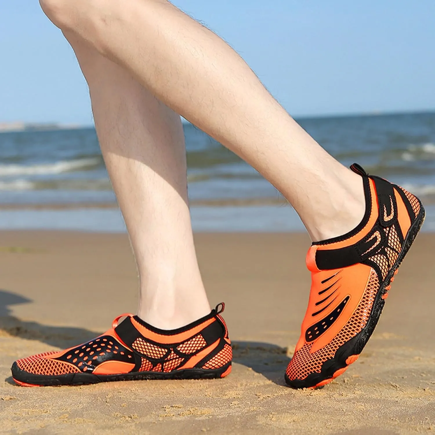 Barefoot Quick Dry Water Shoes for Men Women Aqua Swim Beach Pool Surf Hiking Kayaking Diving Yoga Outdoor Sports Lightweight Design