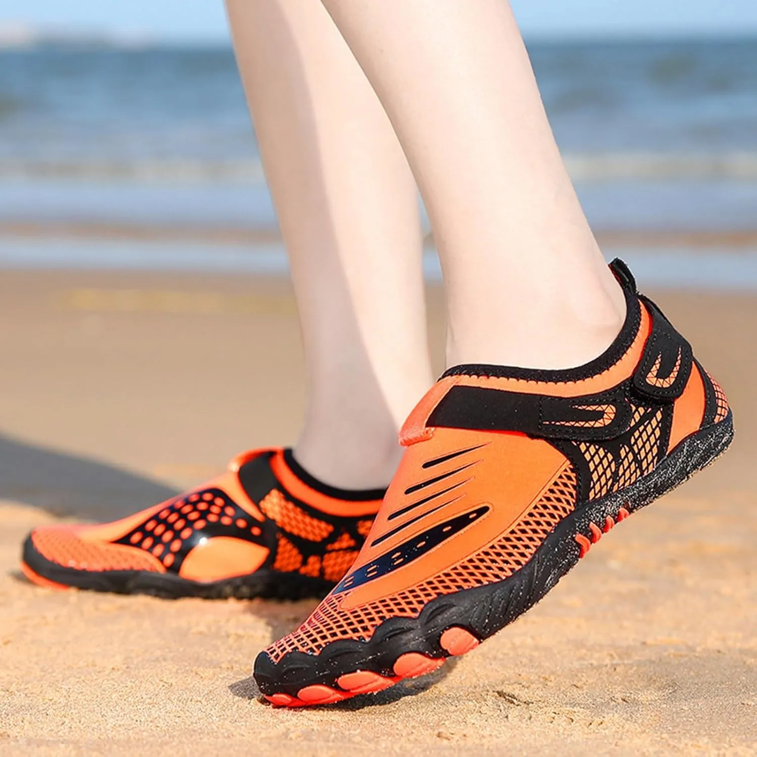 Barefoot Quick Dry Water Shoes for Men Women Aqua Swim Beach Pool Surf Hiking Kayaking Diving Yoga Outdoor Sports Lightweight Design