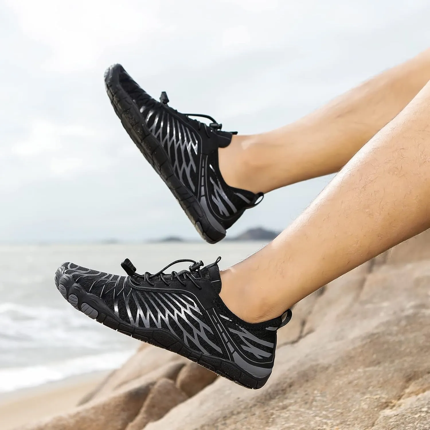 Barefoot Shoes for Women & Men, Womens Hike Barefoot Footwear, Unisex Healthy Non-Slip Beach Walking Shoes