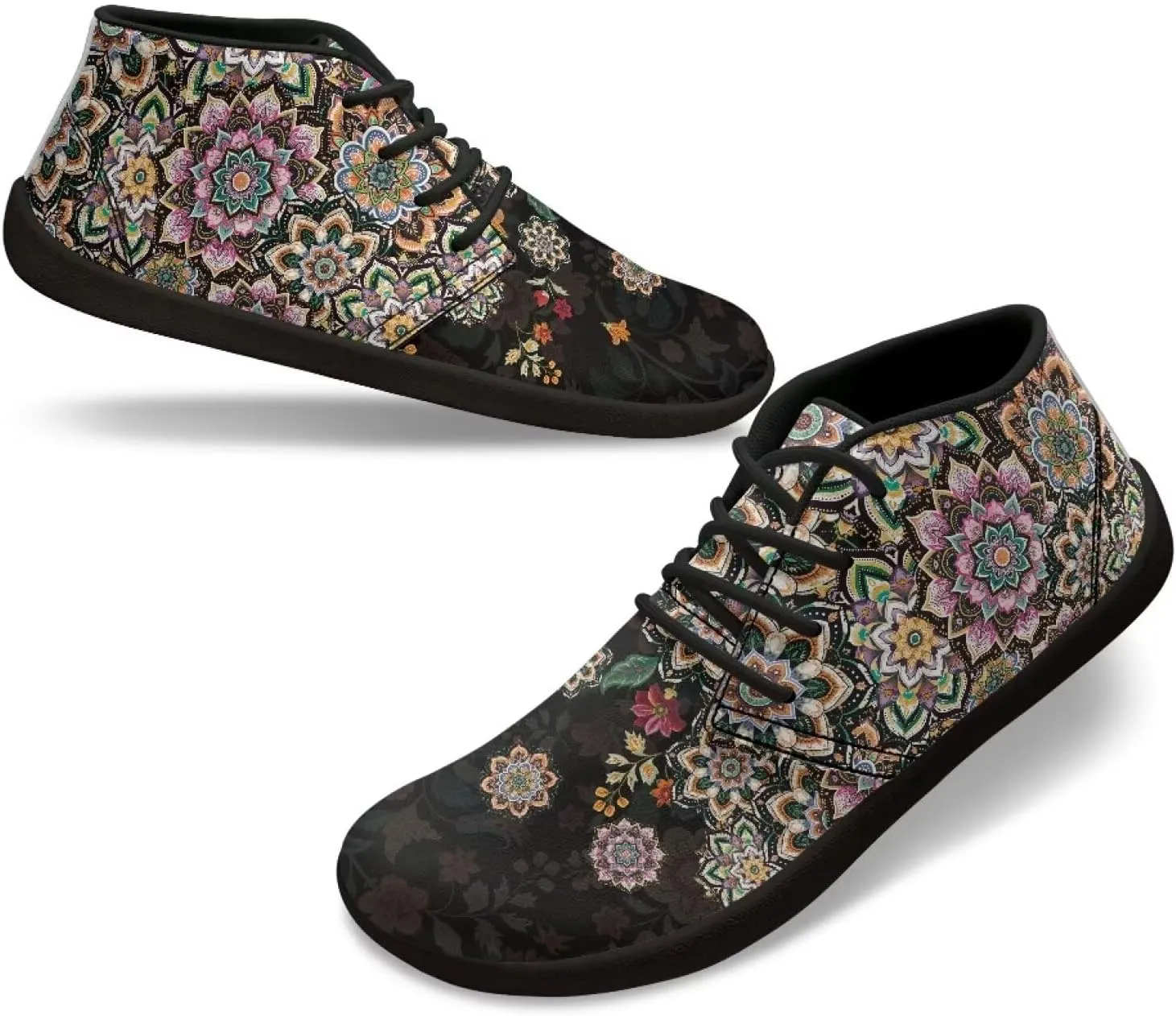 Barefoot Shoes for Women or Men Waterproof Leather Wide Toe Box Shoes for Women