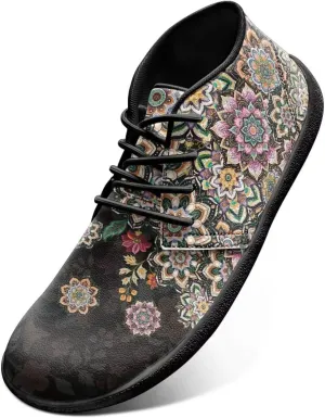 Barefoot Shoes for Women or Men Waterproof Leather Wide Toe Box Shoes for Women