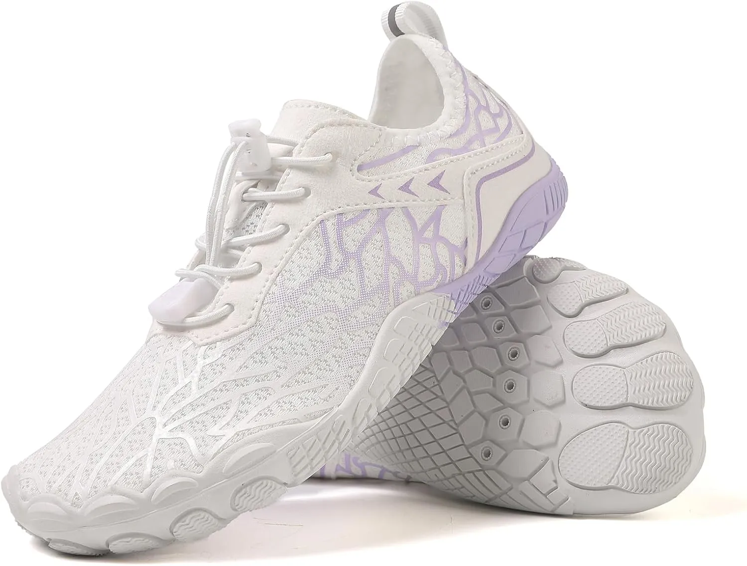 Barefoot Shoes Women 2025 Wide Toe Box Healthy & Non-Slip Athletic Hiking Walking Barefoot Shoes Diabetic Shoe Beach Surf Walk Yoga Footwear Breathable Hiking Shoe Grounding Footwear