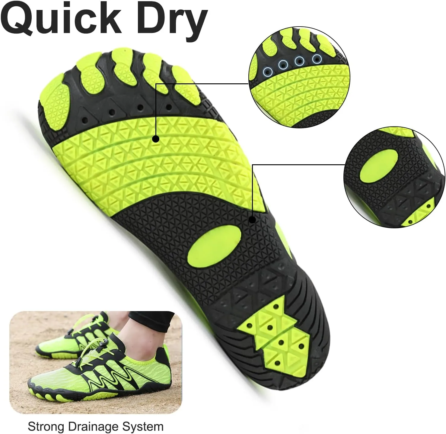 Barefoot Trail Shoes for Women Men,Unisex Pro Footwear Barefoot Shoes,Waterproof Trail Running Healthy & Non-Slip Barefoot Wide Toe Zero Drop Hiking Shoes