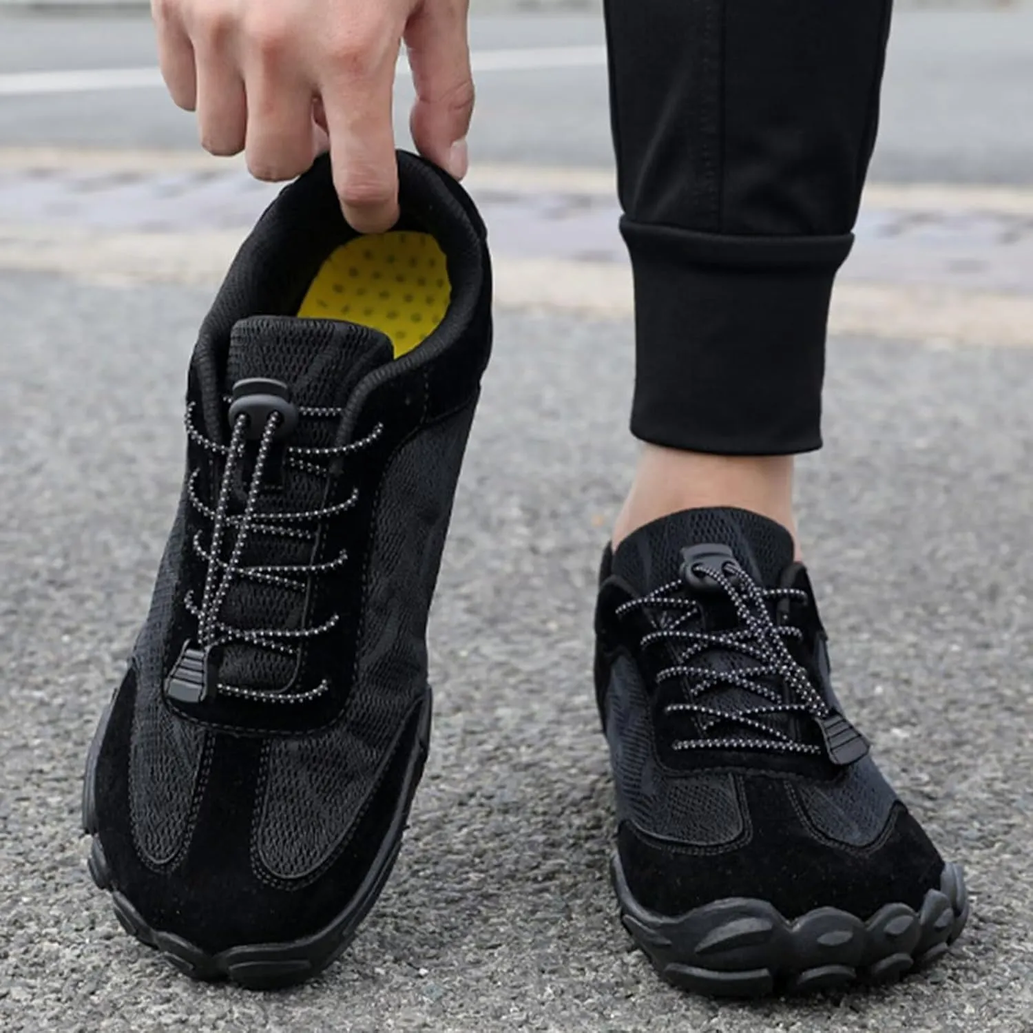 Barefoot Womens Athletic Hiking Water Shoes for Mens Trail Running Barefoot Shoes Quick Dry for Wrestling Boxing Weightlifting Walking Fitness Gym Training
