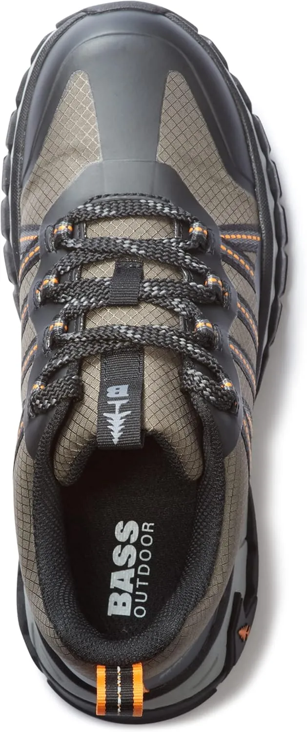 BASS OUTDOOR Women's Peak Webbing Hiking Shoes – Lace-up Trail Sneakers
