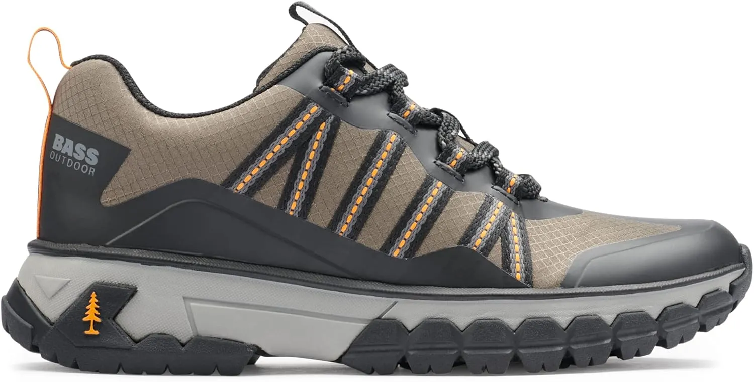 BASS OUTDOOR Women's Peak Webbing Hiking Shoes – Lace-up Trail Sneakers