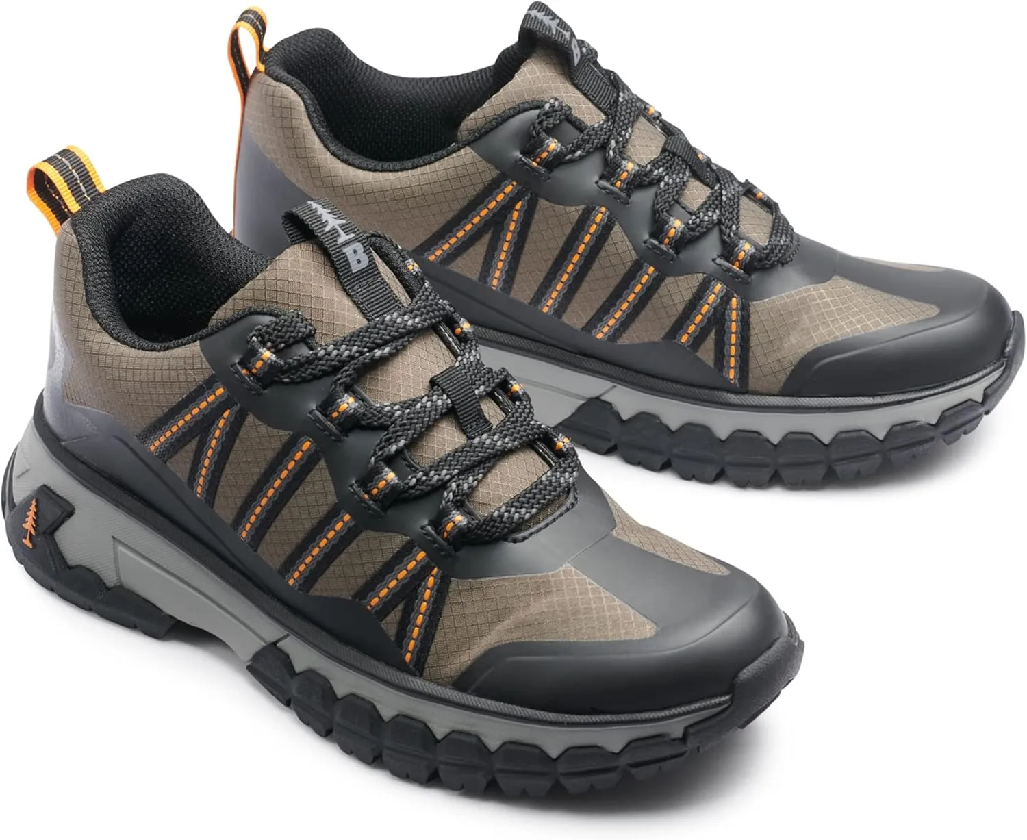 BASS OUTDOOR Women's Peak Webbing Hiking Shoes – Lace-up Trail Sneakers