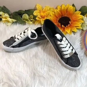 bebe Dane-L Lace-Up Sneakers 5.5