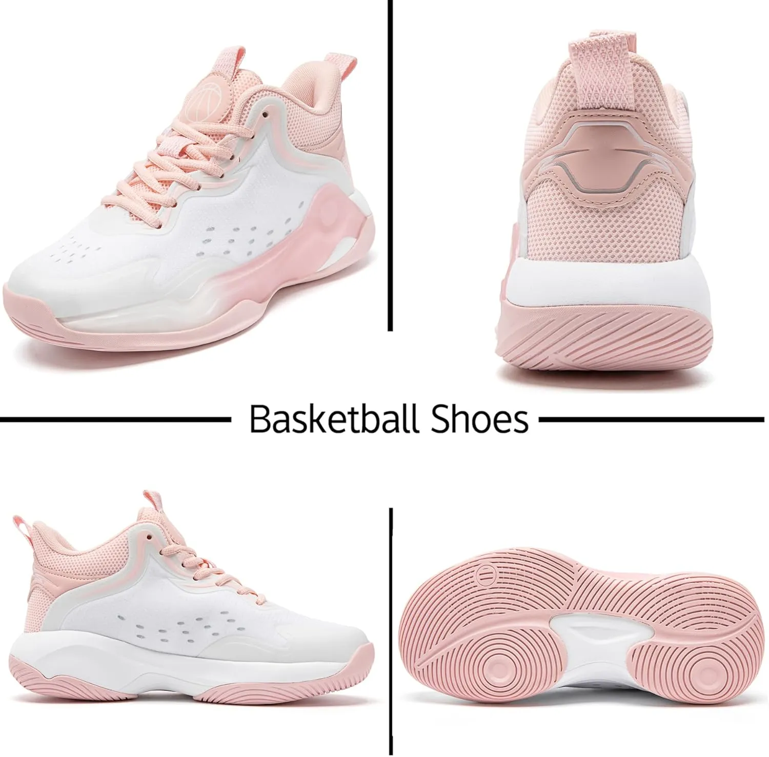 Beita Basketball Shoes for Women Fashion Sneakers Sport Shoes Anti Slip Breathable