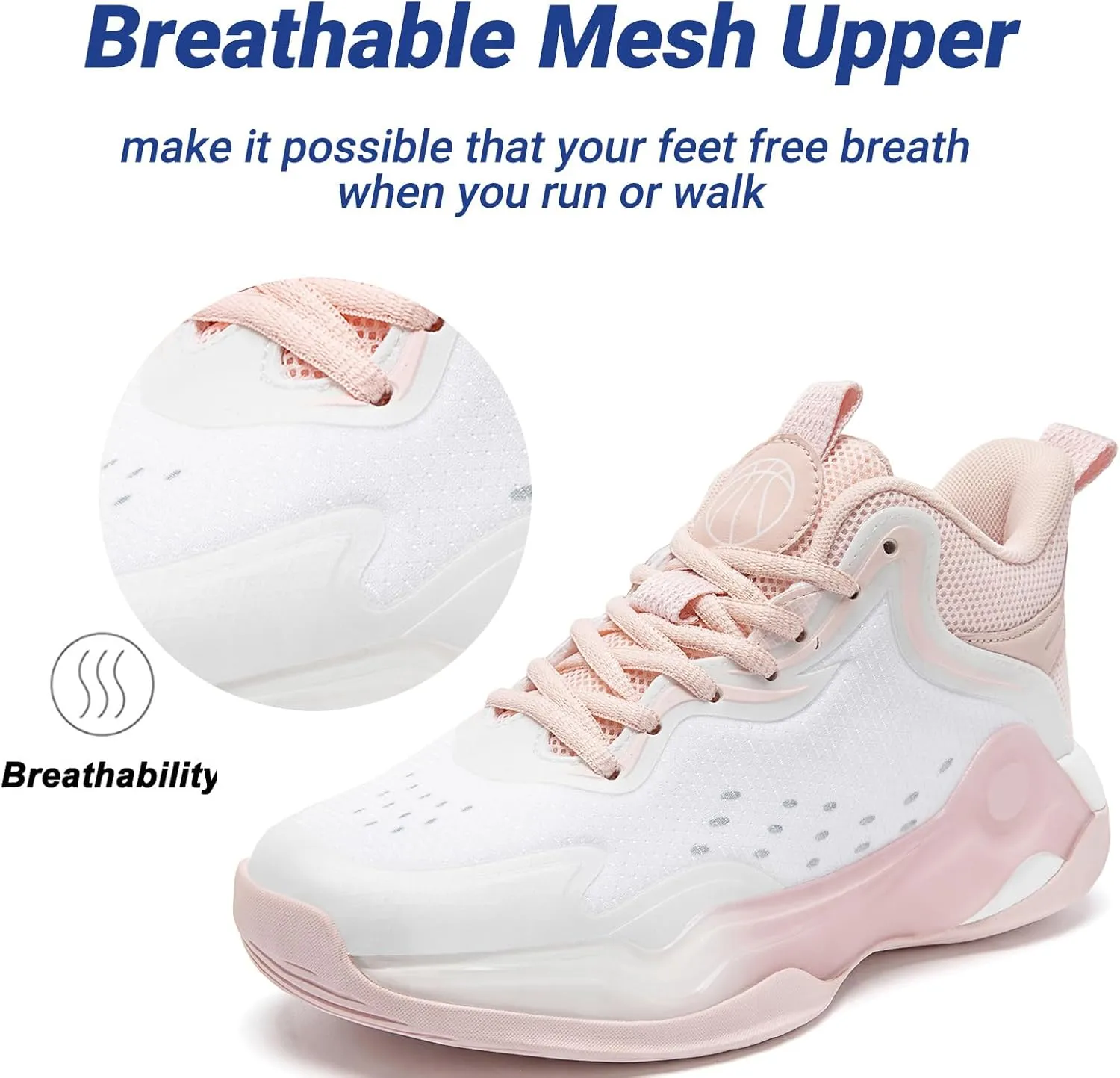Beita Basketball Shoes for Women Fashion Sneakers Sport Shoes Anti Slip Breathable