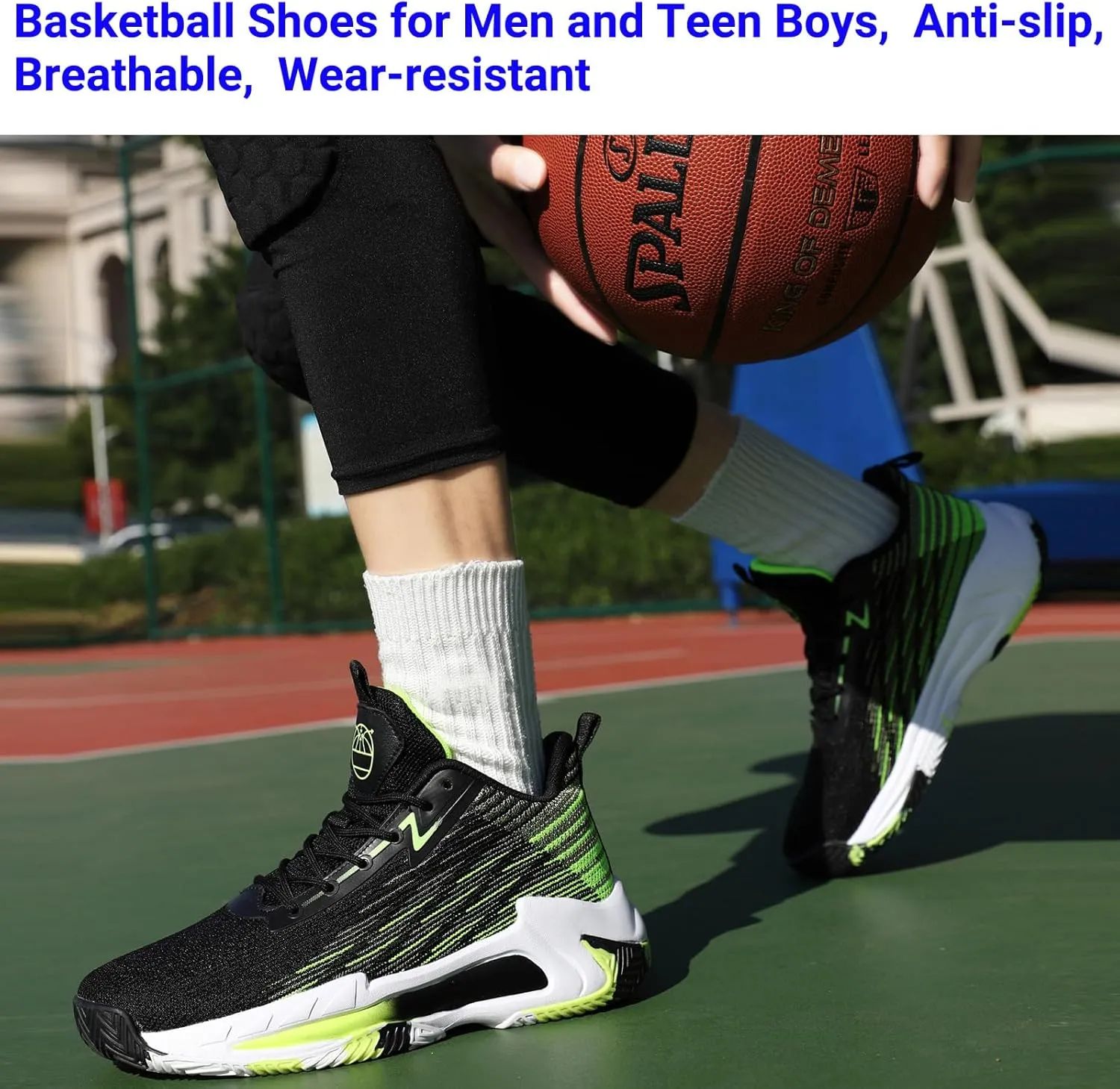 Beita High Upper Basketball Shoes for Men Sneakers Breathable Sports Shoes Anti Slip