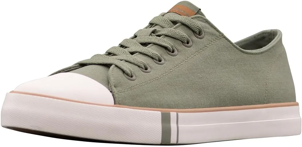 Ben Sherman Mens Hadley Lo Lace Up Sneakers Shoes Casual - Beige