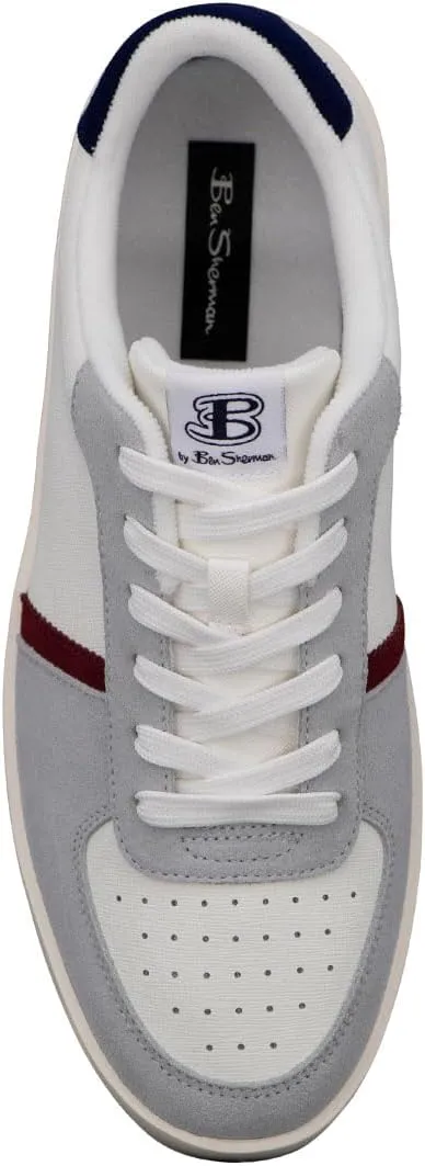 Ben Sherman Men's Richmond Perforated Lace Up Sneaker