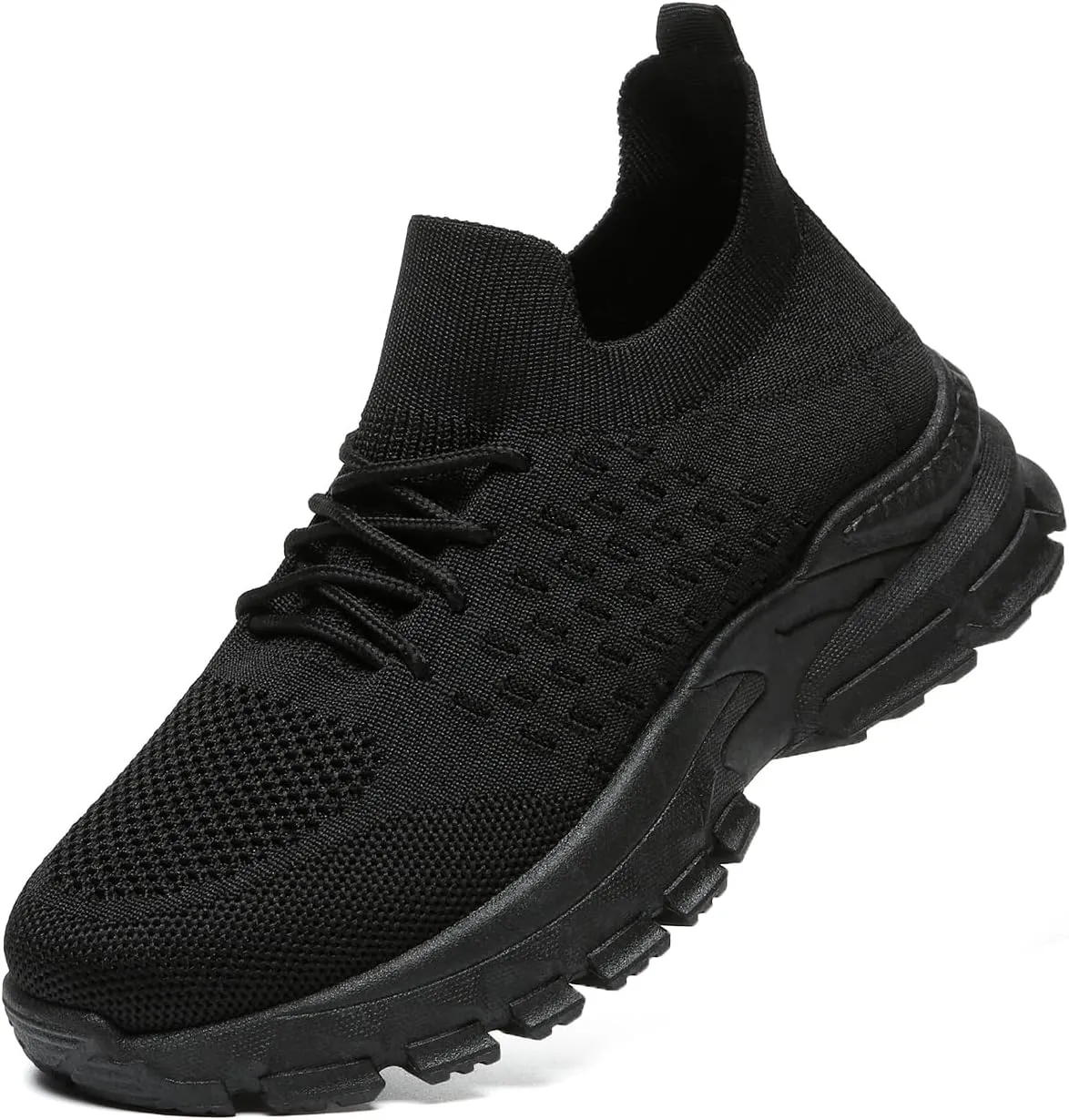 Bernal Sneakers for Women Work Tennis Shoes Fashion Soft Lightweight Mesh Breathable Non Slip Lace-UP Walking Shopping Shoes