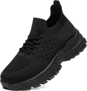 Bernal Sneakers for Women Work Tennis Shoes Fashion Soft Lightweight Mesh Breathable Non Slip Lace-UP Walking Shopping Shoes