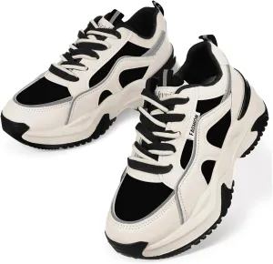 BESPORTBLE 40 Size Leather Sneakers Tennis Court Shoes Comfortable Sport Shoes Fashionable Design