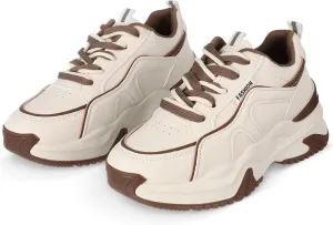 BESPORTBLE Womens Shoes 39 Size White Leather Tennis Court Shoes Fashionable and Versatile Athletic