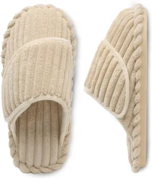 Besroad Womens Slippers Wide Diabetic Shoes Adjustable House Slippers Memory Foam Bedroom Shoes Arthritis Edema Indoor Outdoor