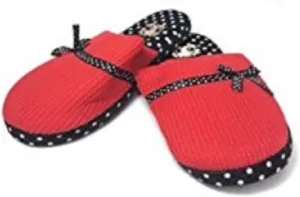 Betty Boop Ultra-Soft Women's Plush Pinup Scuffs Cozy Non-Skid Slippers - Great for Gifts