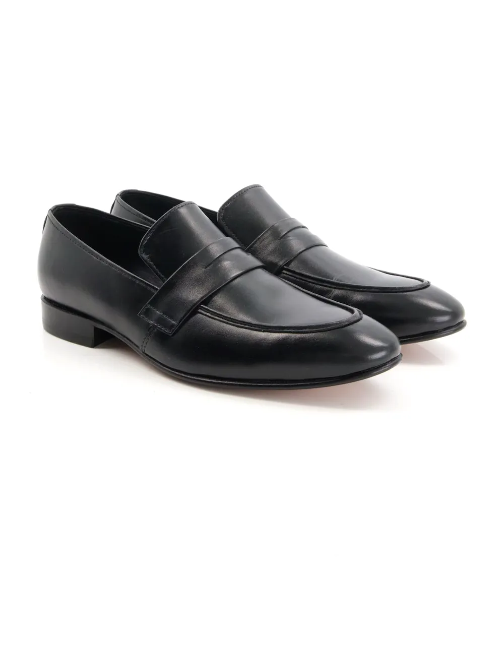 Black Formal Moccasin for men