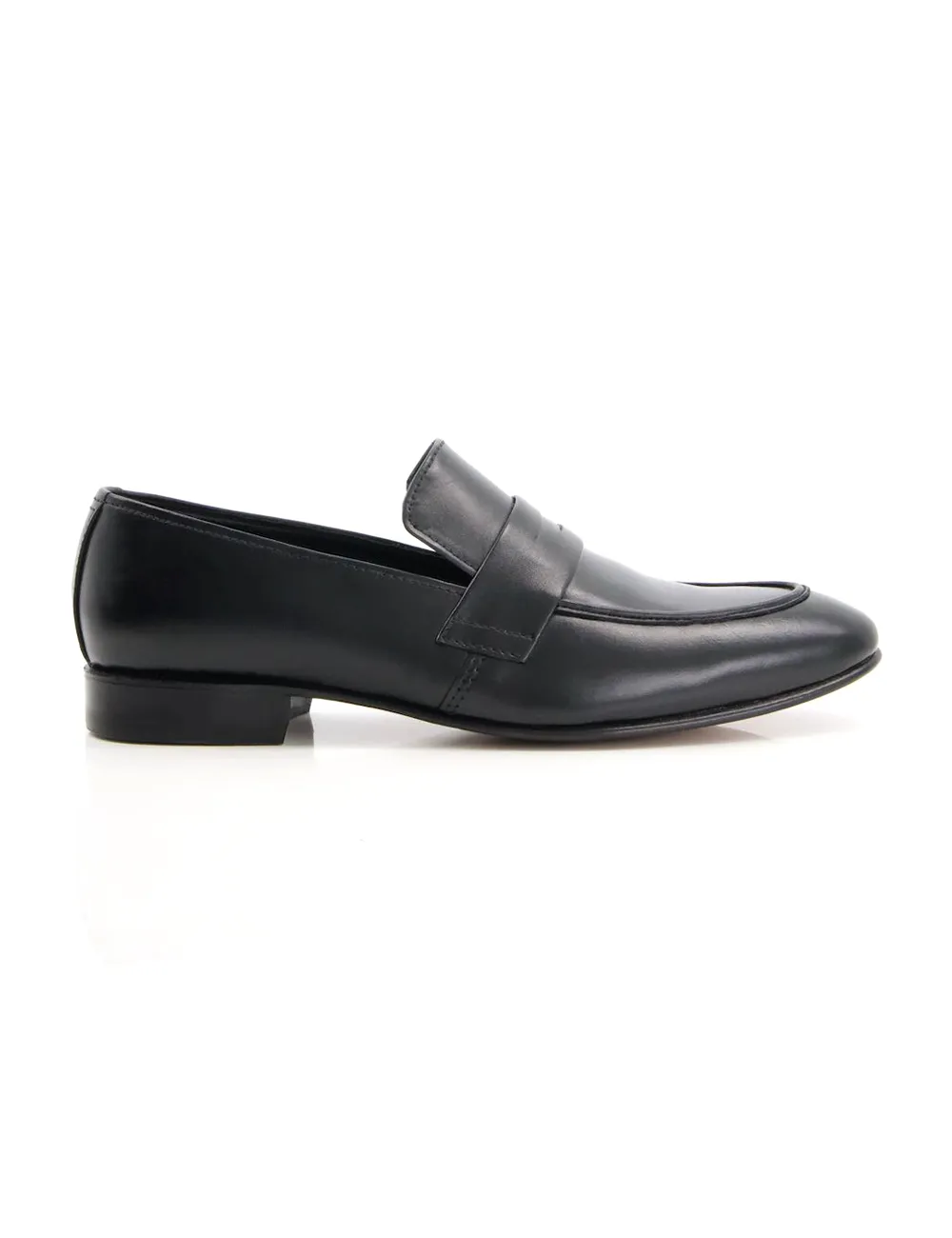 Black Formal Moccasin for men