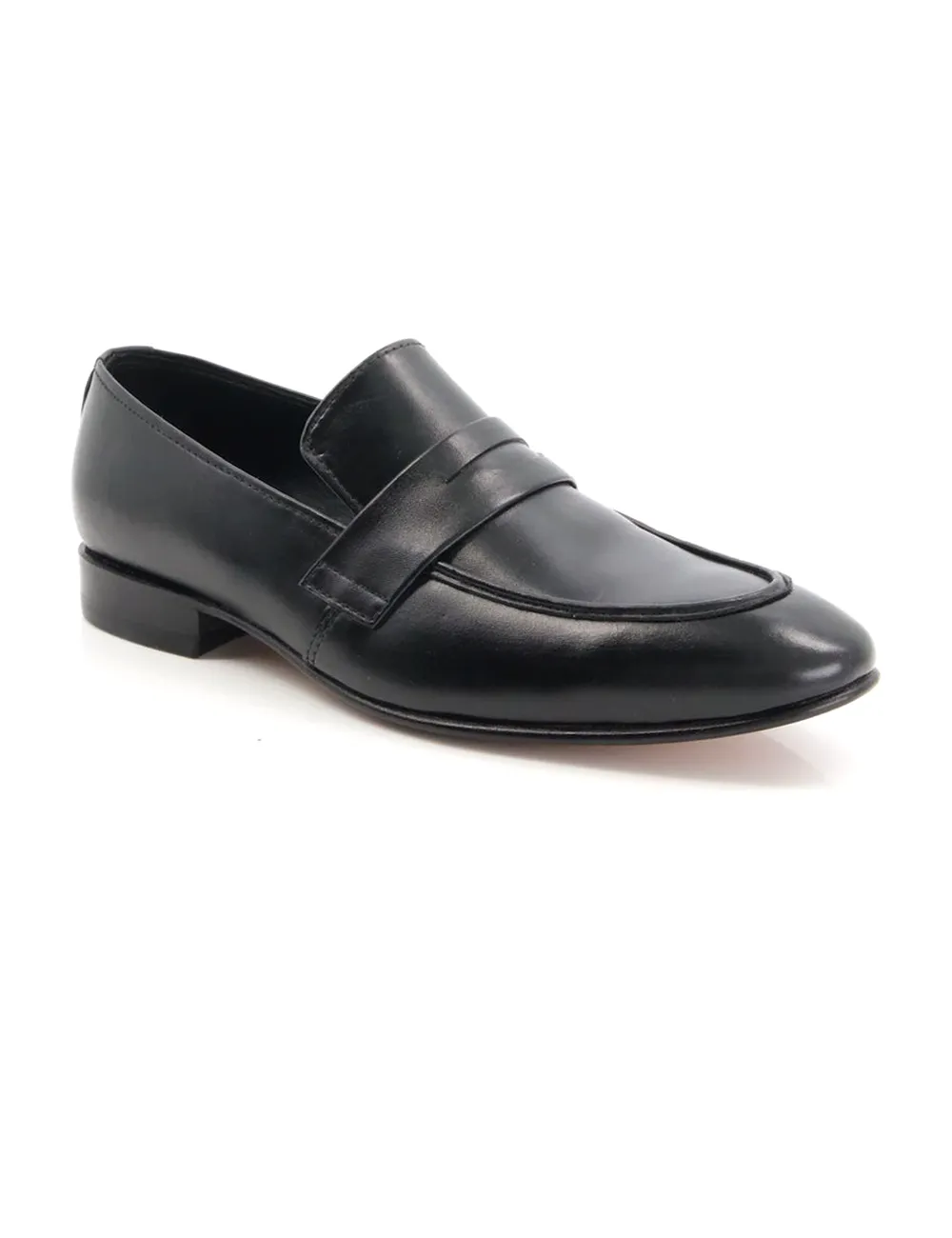 Black Formal Moccasin for men