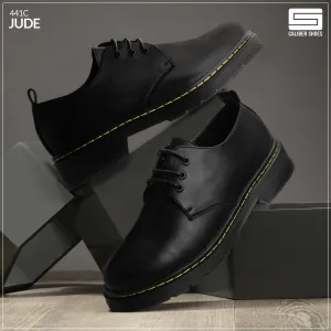 Black Formal Shoes for Men (Jude 441C-BLACK)