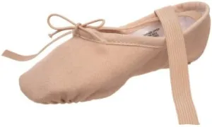 Bloch Baby-Girl's Pump Split Sole Canvas Ballet Shoe/Slipper, Pink, 10 B US Toddler
