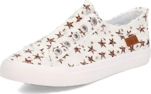 Blowfish Malibu Play - Shoes for Women - Pieced Textile Upper - Rubber Outsole - Cushioned Fabric Footbed City Kitty Wonder Star Canvas 6 M