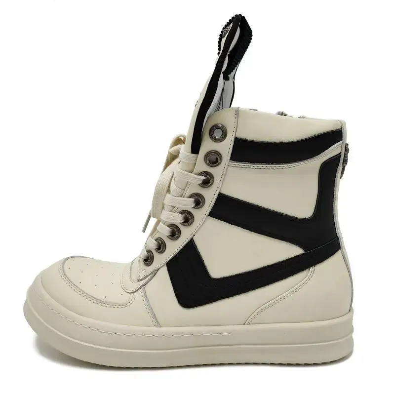 Boots Genuine Leather Motorcycle Shoes