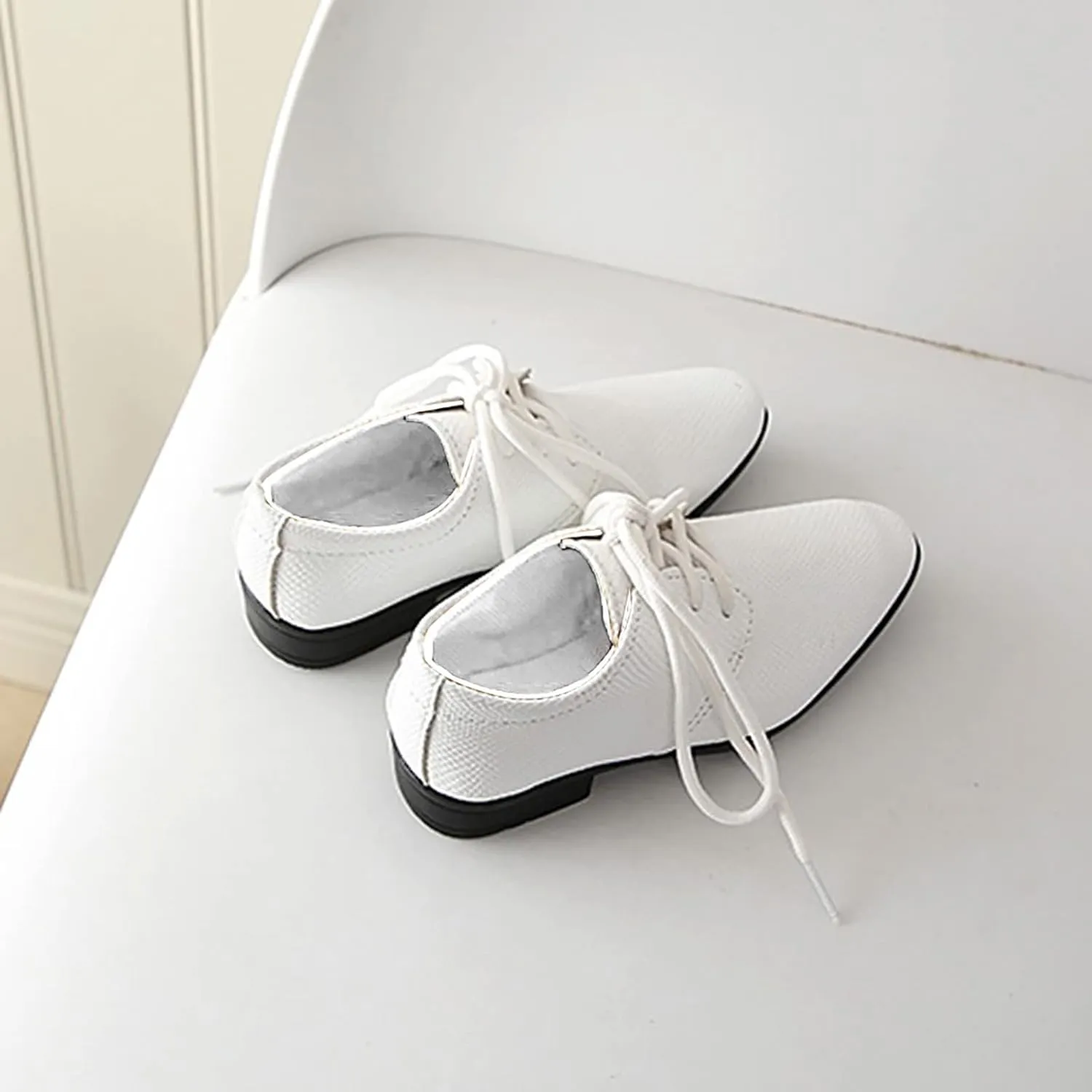 Boys Dress Shoes Toddler Kids Baby British Style Casual Shoes Uniform Oxford Wedding Dance Party School Shoes Performance