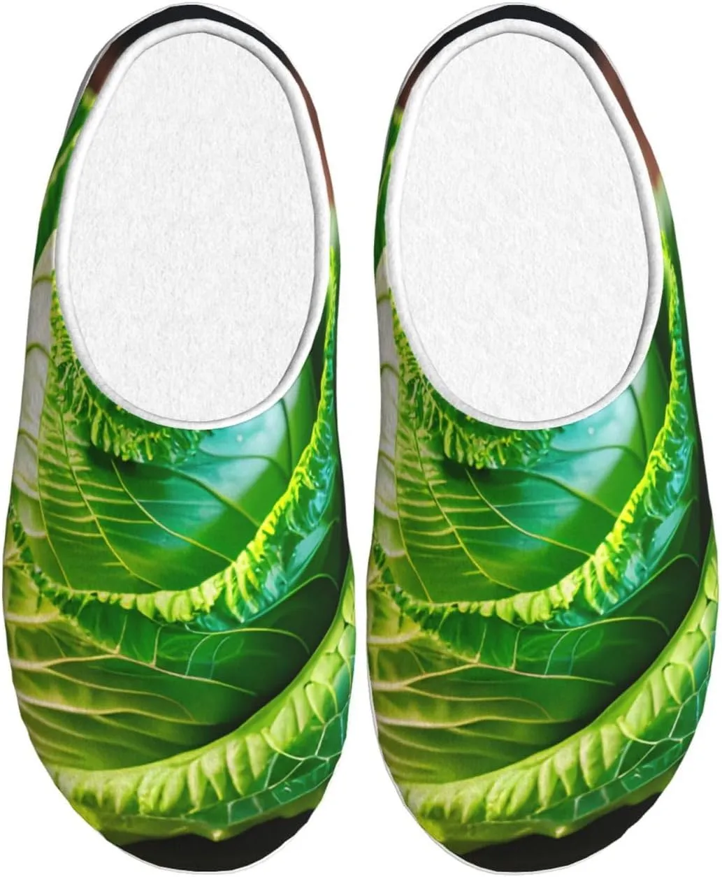 Bright Cabbage Print Versatile Use Anti Pilling Washable Slippers for Women Men Cozy Stylish shoes