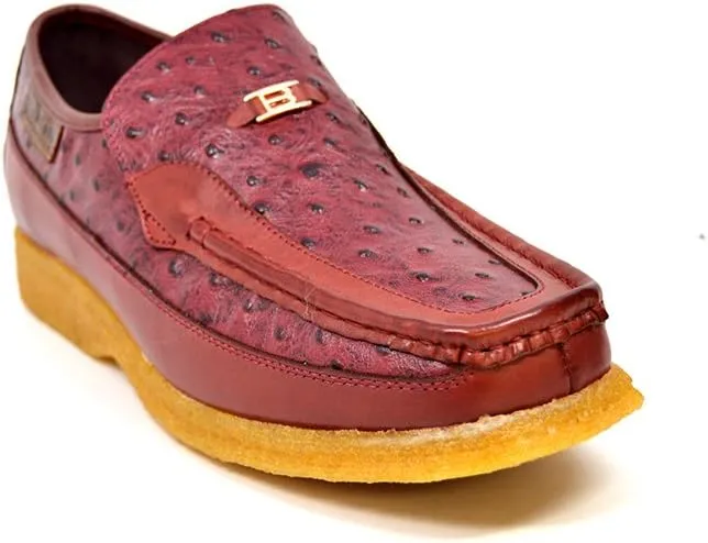 British Collection Harlem Ostrich & Leather Men Shoes