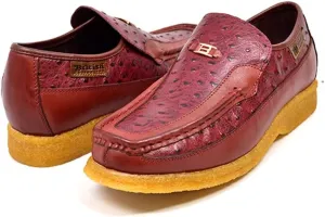 British Collection Harlem Ostrich & Leather Men Shoes