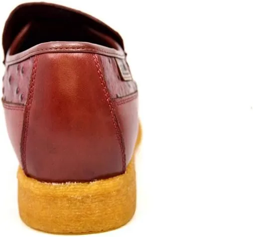British Collection Harlem Ostrich & Leather Men Shoes