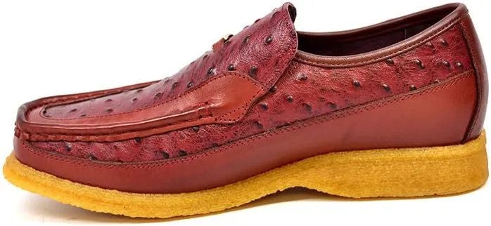 British Collection Harlem Ostrich & Leather Men Shoes