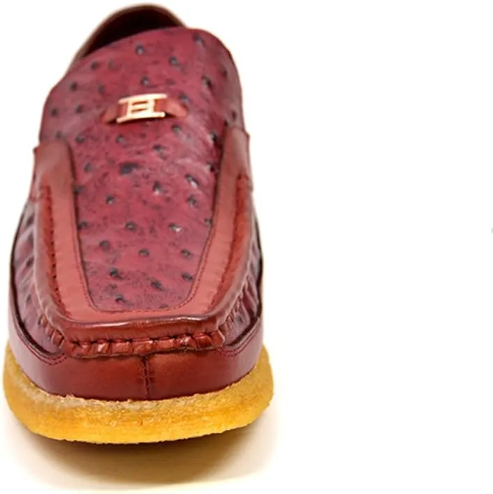 British Collection Harlem Ostrich & Leather Men Shoes