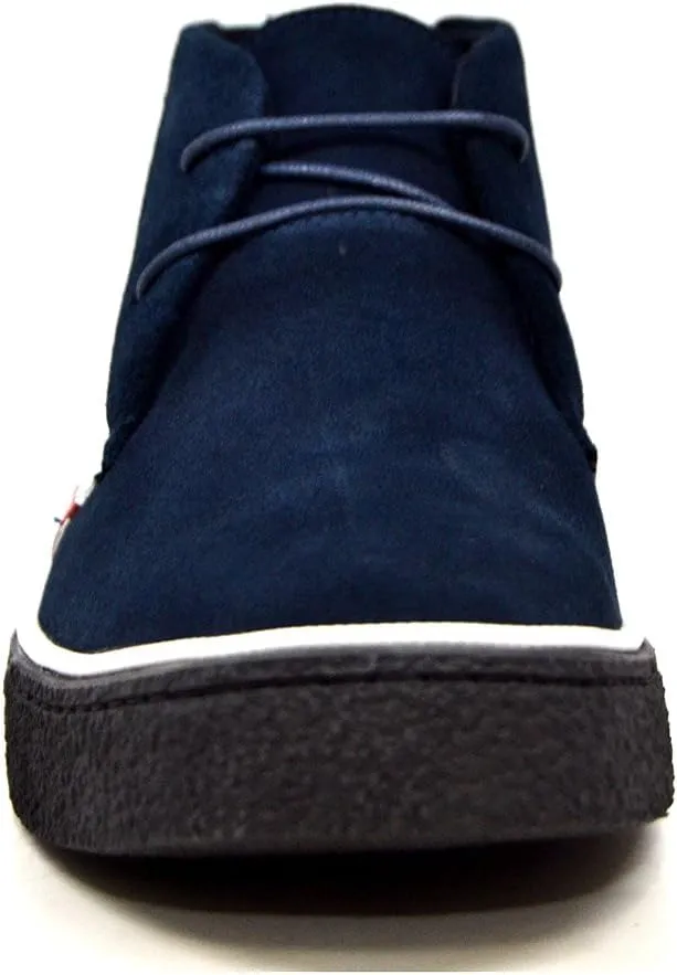 British Walkers Men's Playboy High top Chukka Boot Union Jack Red/White/Blue