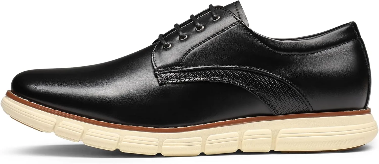 Bruno Marc Men's Crossflex Dress Sneakers Casual Oxford Formal Shoes