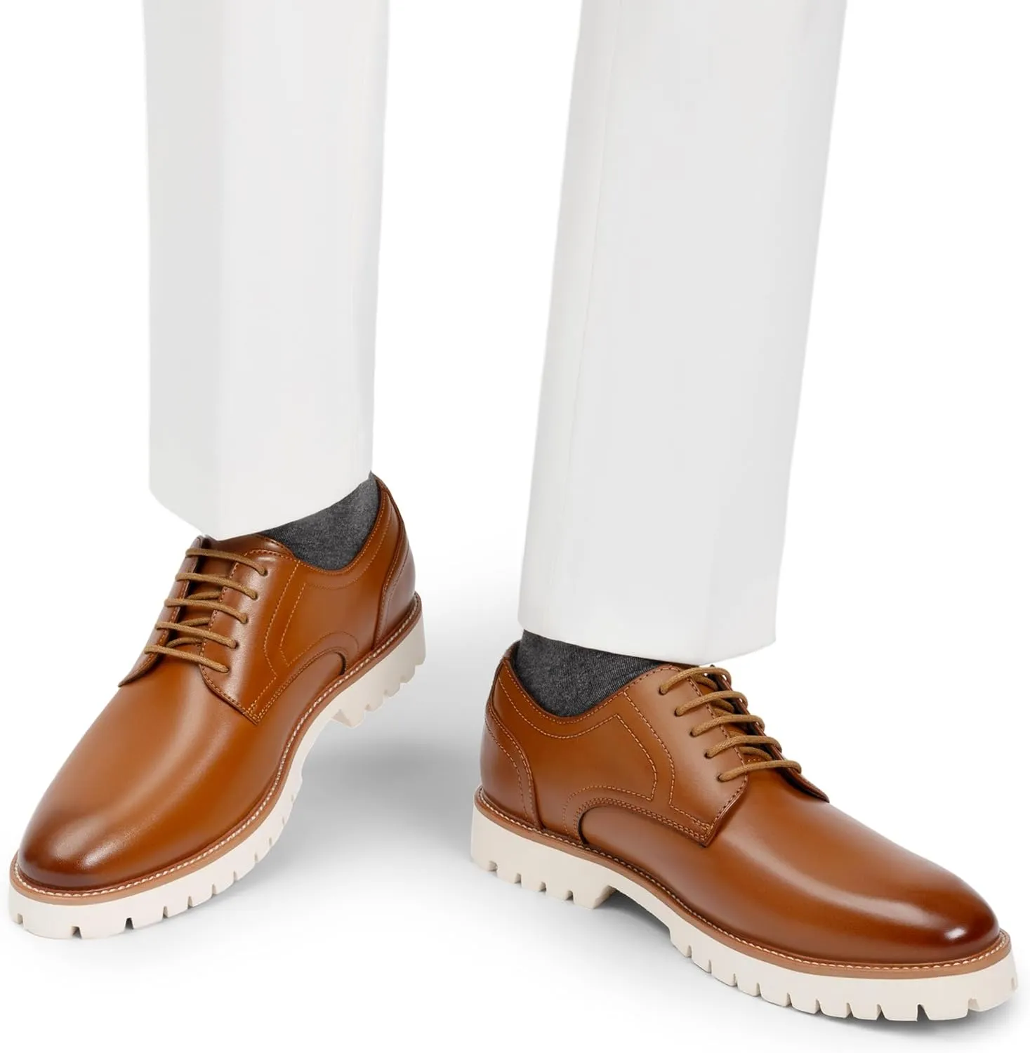 Bruno Marc Men's Dress Shoes Formal Classic Lace-up Oxfords