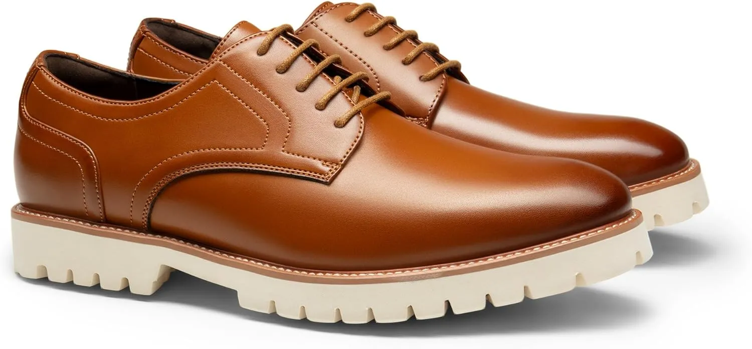 Bruno Marc Men's Dress Shoes Formal Classic Lace-up Oxfords