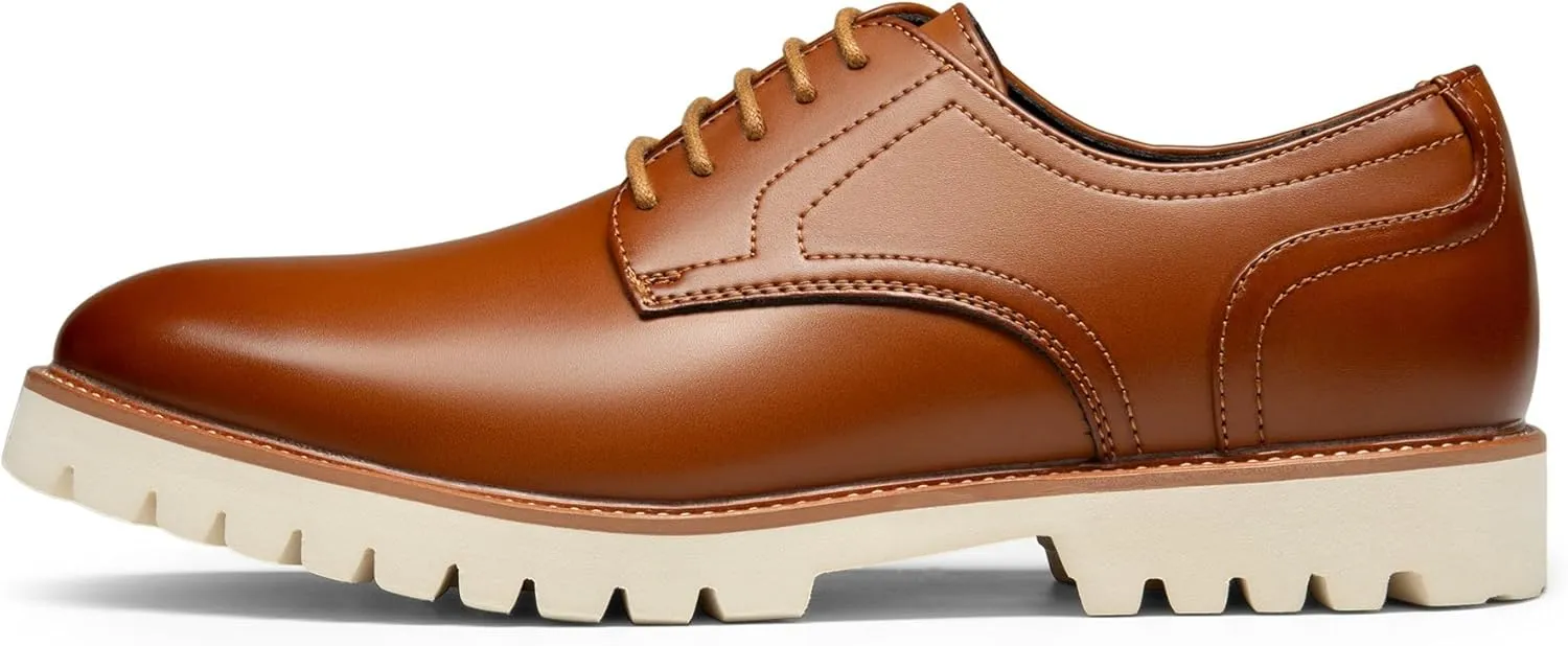 Bruno Marc Men's Dress Shoes Formal Classic Lace-up Oxfords