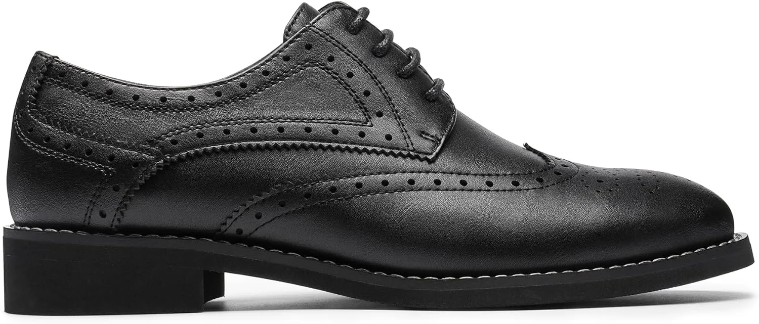 Bruno Marc Women's Classic Oxfords Lace Up Business Formal Wingtip Brogue Dress Shoes