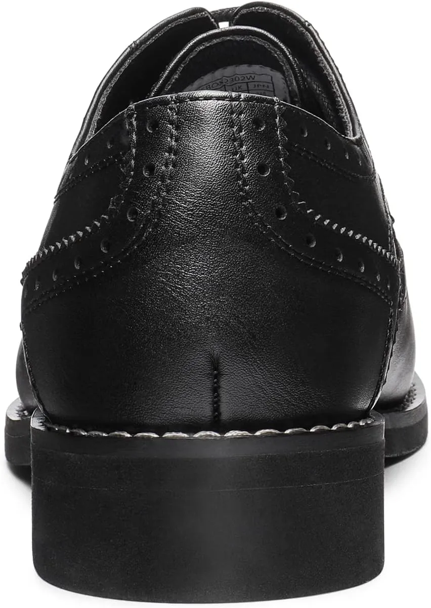 Bruno Marc Women's Classic Oxfords Lace Up Business Formal Wingtip Brogue Dress Shoes