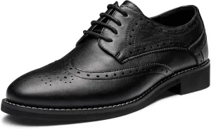 Bruno Marc Women's Classic Oxfords Lace Up Business Formal Wingtip Brogue Dress Shoes