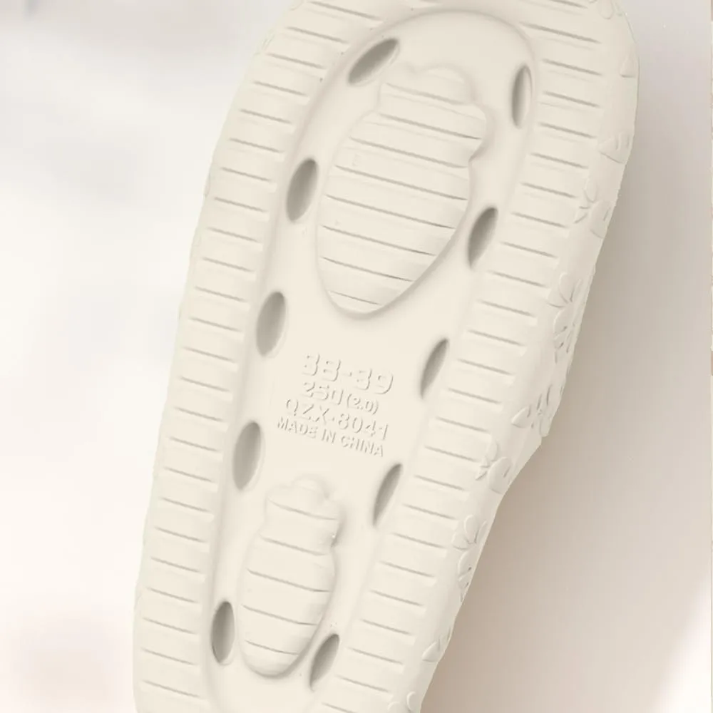 Bunny Slippers Bathroom Slippers Cartoon Ladies Summer Indoor Home Soft Sole Non-slip Thick Eva Slippers Can Be Worn Outside