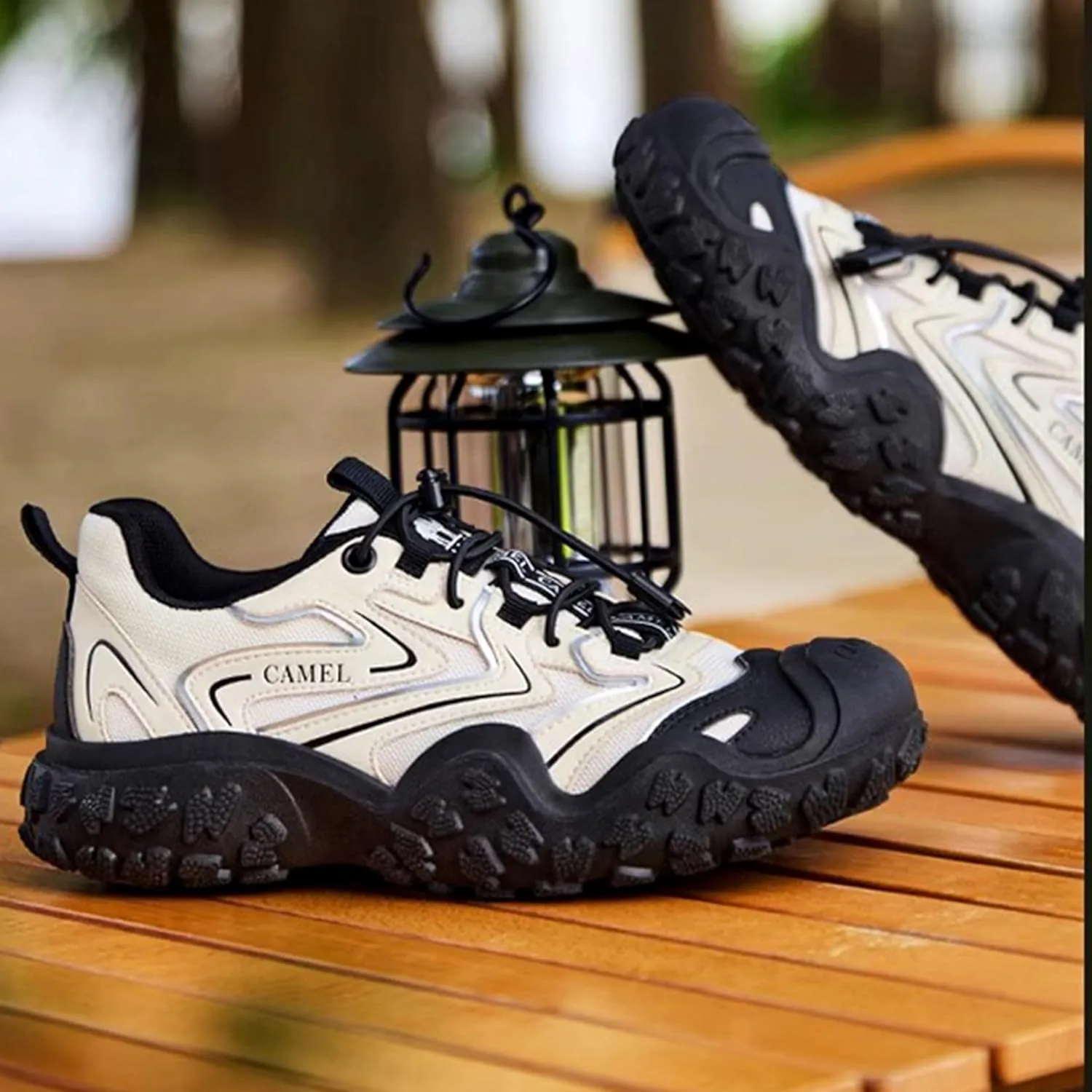 CAMEL CROWN Womens Walking Shoes, Non-Slip Hiking Sneaker, Suitable for Outdoor Leisure Hiking and Mountain Climbing
