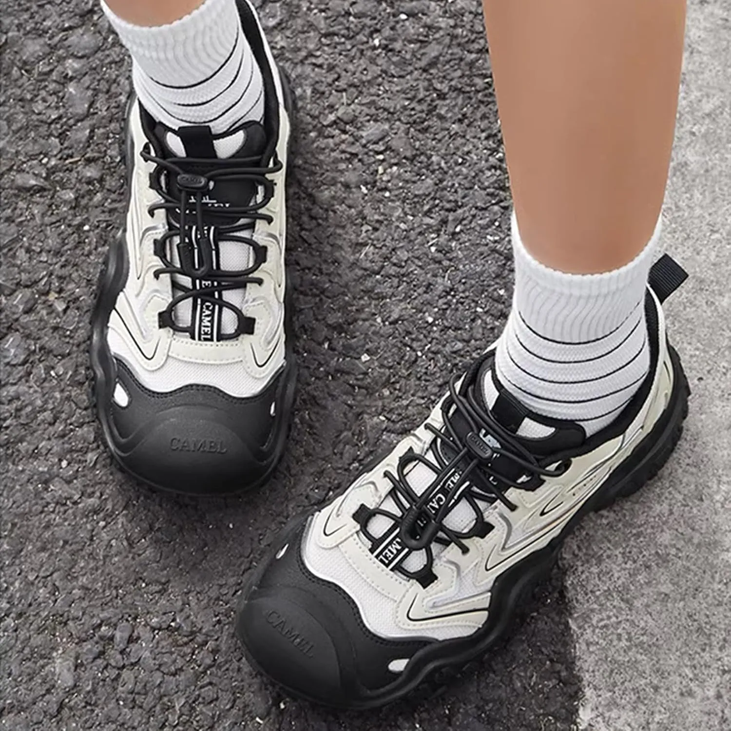 CAMEL CROWN Womens Walking Shoes, Non-Slip Hiking Sneaker, Suitable for Outdoor Leisure Hiking and Mountain Climbing