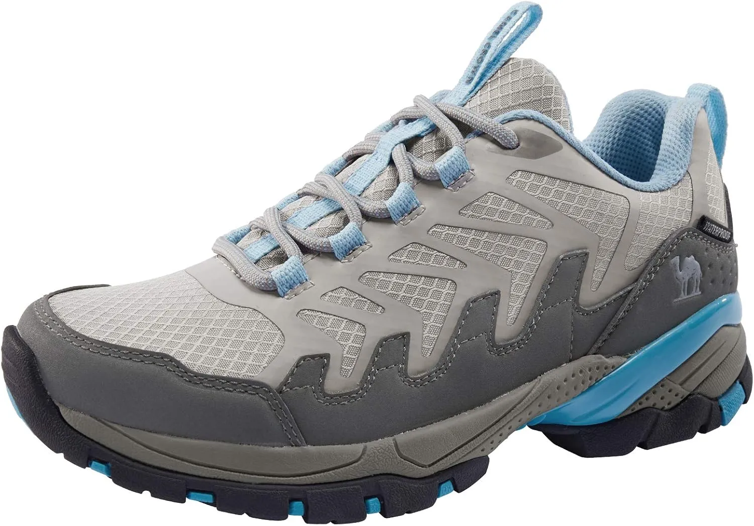 CAMELSPORTS Women's Hiking Shoes Waterproof Lightweight Trail Running Shoes Non-Slip Breathable Outdoor Sneakers for Trekking Walking