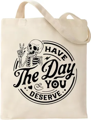 Canvas Aesthetic Tote Bag for Women Beach Bag Shopping Bags Shoulder Bag Reusable Grocery Bags